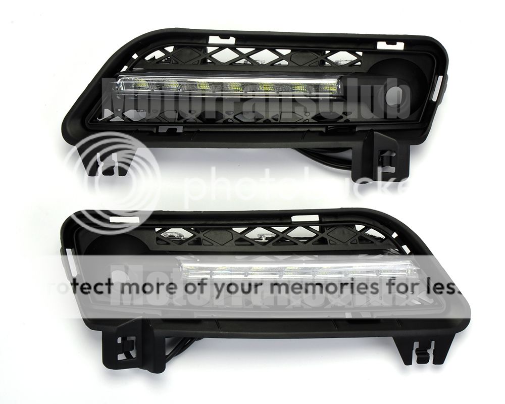 New LED Daytime Running Light For BMW X3 F25 Fog SUV Lamp DRL 2011 2012