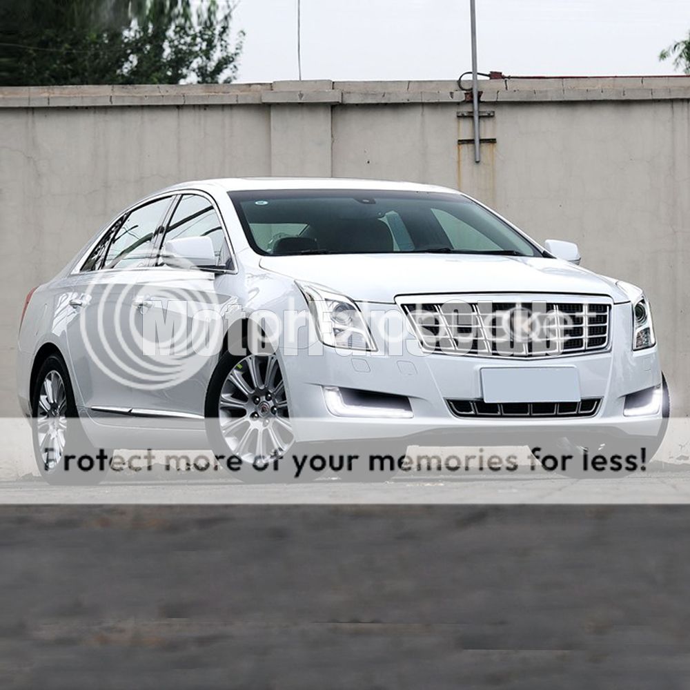 LED Daytime Running Light For Cadillac XTS DRL Fog 2013 2014 2015 Turn Signal eBay