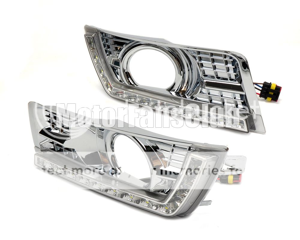 LED Daytime Running Light For Cadillac SRX SUV DRL Fog 2010 11 12 13