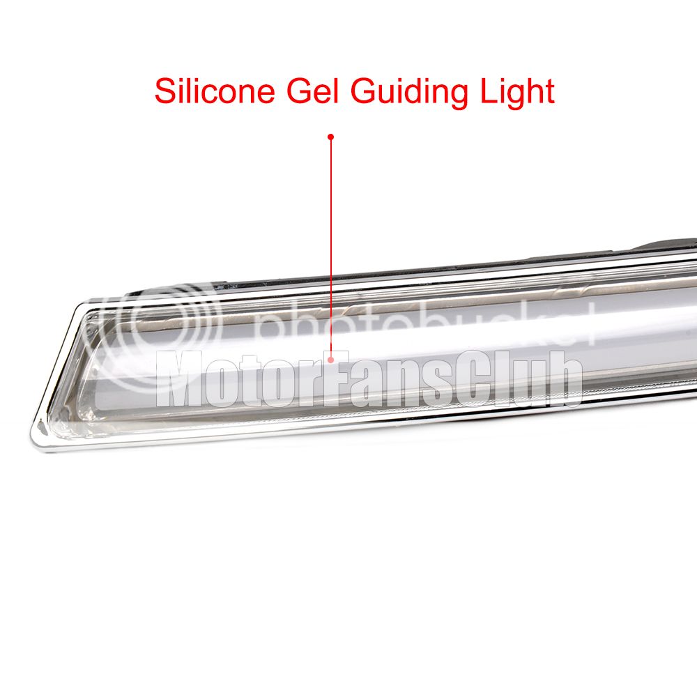 New Blue LED Daytime Running Light For Ford Kuga Escape DRL 2013 2014