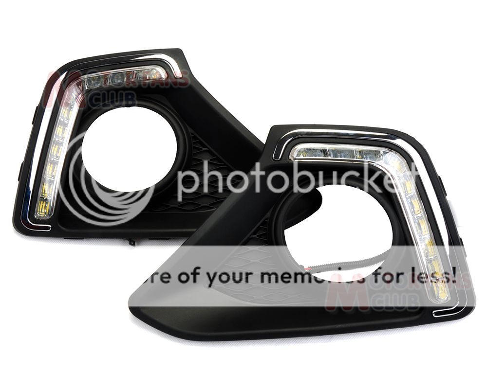 New LED Daytime Running Light For Hyundai I10 Car Driving Fog Lamp DRL