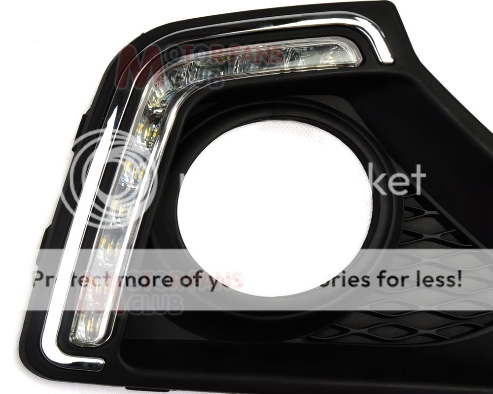 New LED Daytime Running Light For Hyundai Grand I10 Xcent Fog Lamp DRL 2014 2015 eBay