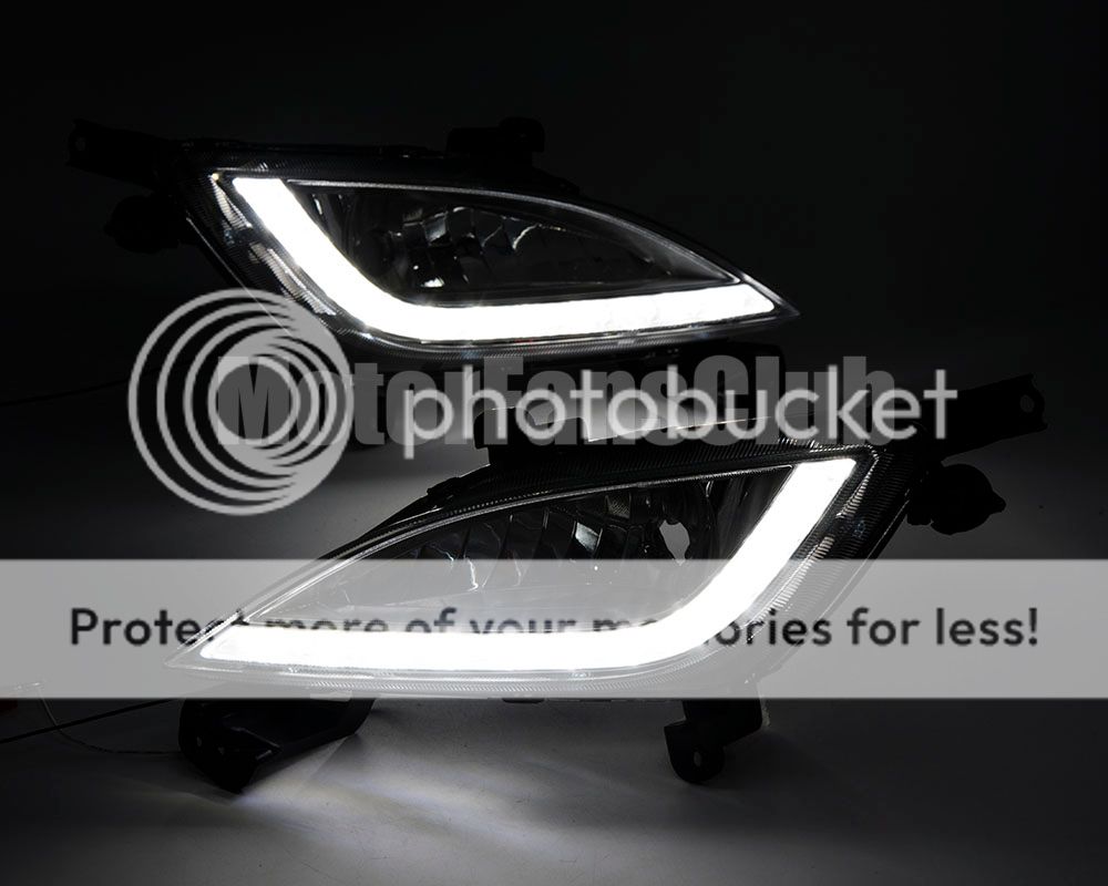 LED Daytime Running Light For Hyundai Elantra GT I30 Fog DRL 2012 2013