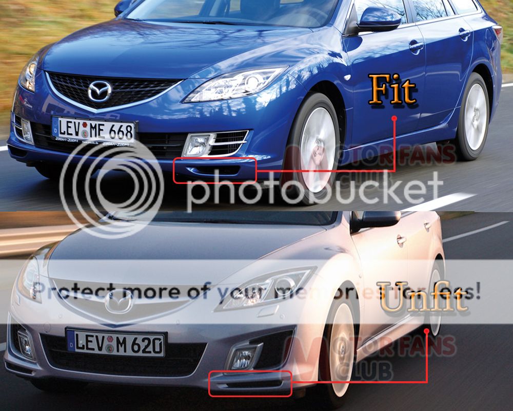led daytime running light for mazda 6 atenza drl 2007 2008 mazda 6 lights