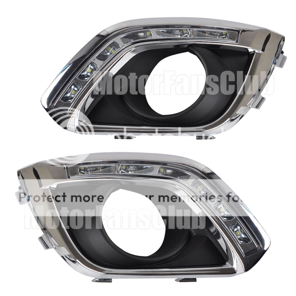 LED Tagfahrlicht DRL Für Opel/Vauxhall Modelle - 73mm Tageslichtleuchten Set Mit Halterungen