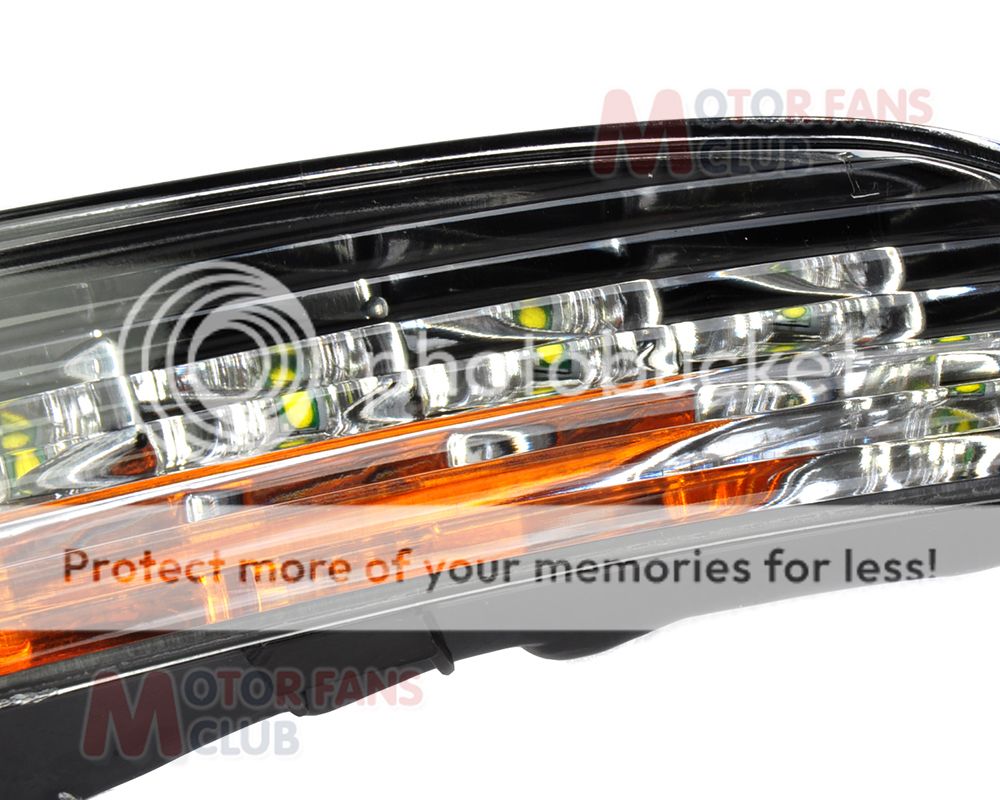 LED Daytime Running Light DRL Kit For VW Passat CC 2009 2013 Turn