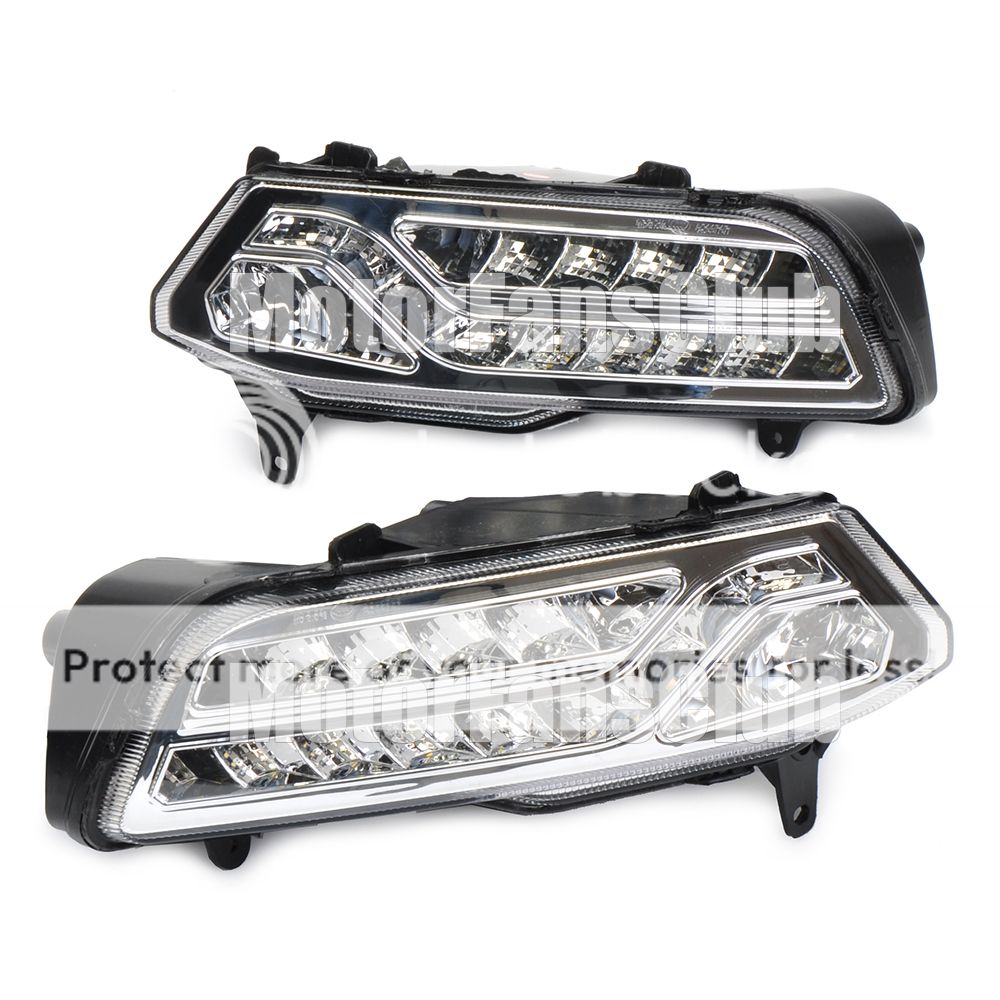 LED Daytime Running Light For VW Polo Fog Lamp DRL 2014 2015 With Turn Signal eBay