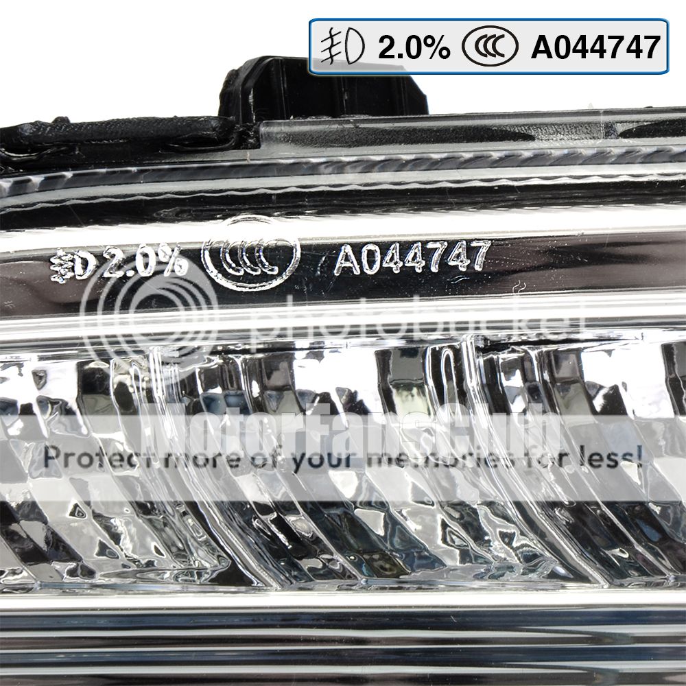 LED Daytime Running Light For VW Polo Fog Lamp DRL 2014 2015 With Turn Signal eBay