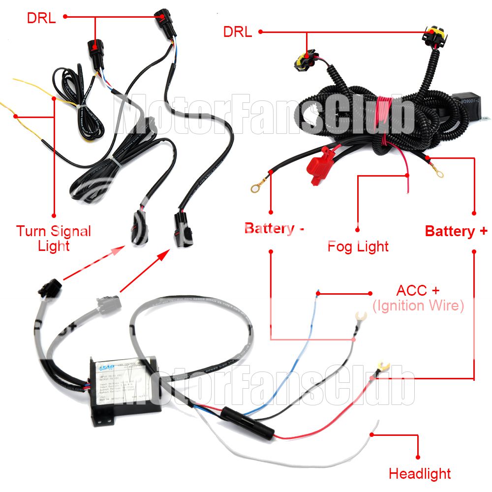 LED Daytime Running Light For VW Polo Fog Lamp DRL 2014 2015 With Turn Signal eBay