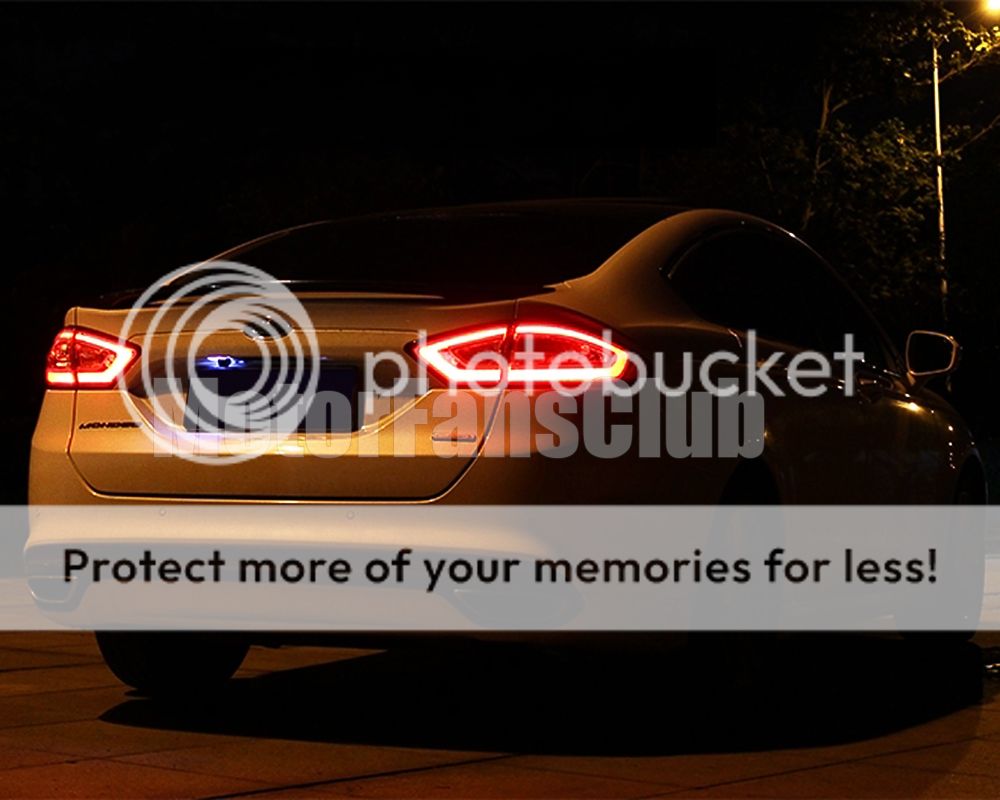 New 2PCS LED Tail Lamp Light Red Assy For Ford Fusion Mondeo 2013 2014