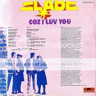 Polydor LP rear