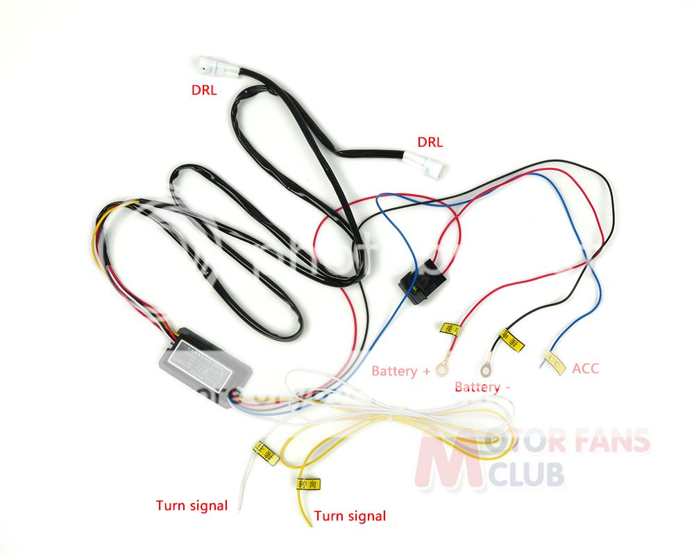Fog Lamp U0026 Led Drl Kit For Chevy Malibu Wiring Relay